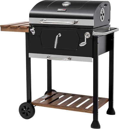 Royal Gourmet 24-Inch Charcoal Grill and Smoker