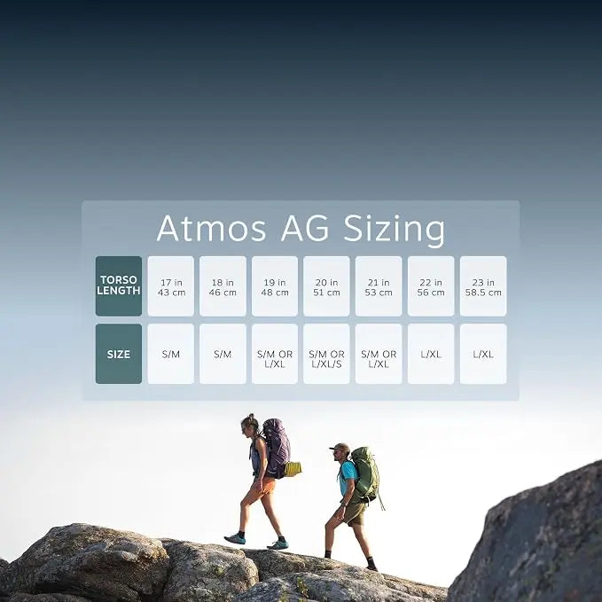 Osprey Atmos AG LT 50 Backpacking Pack - Men - Shop  Backpacking Packs at  Trekaline