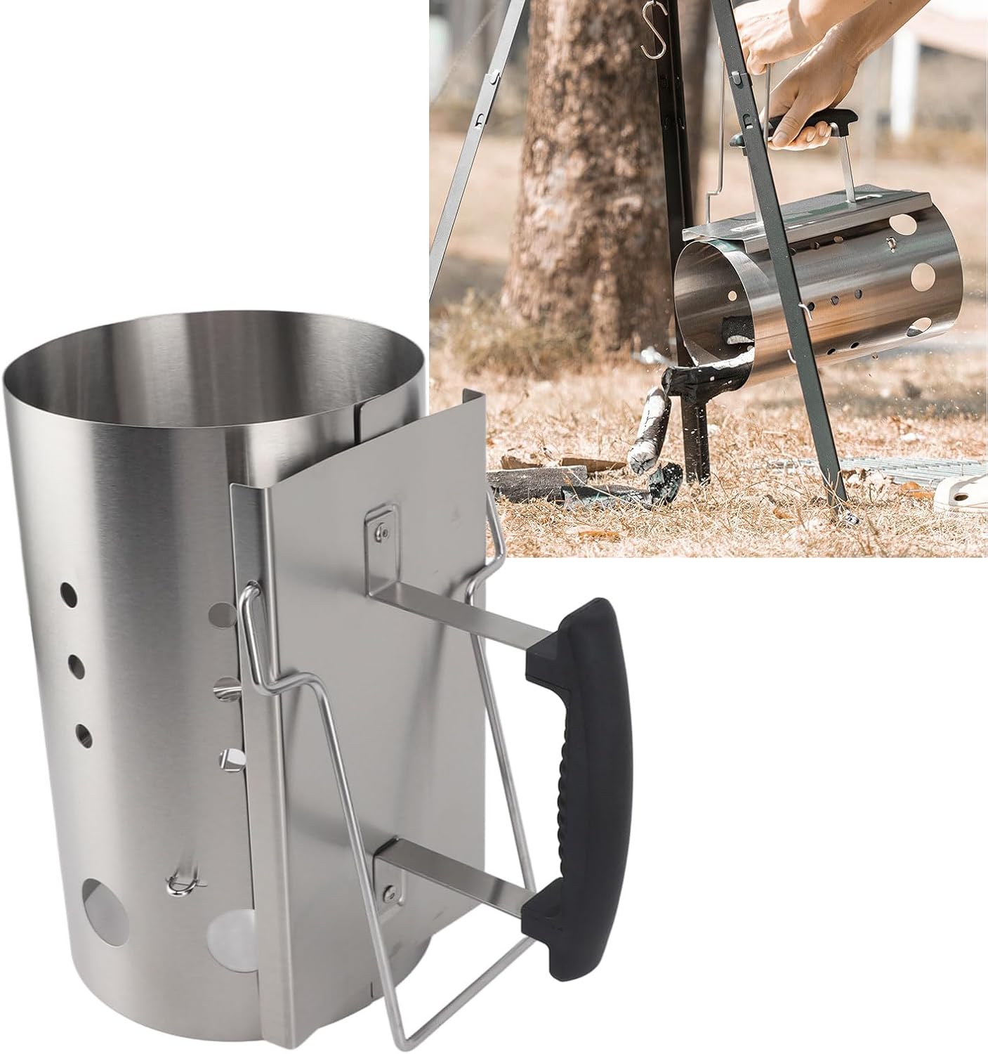 Procamp BBQ Charcoal Fire Starter - Shop  Grill and Fire Pit Accessories at  Trekaline