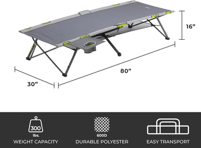 Core Equipment Outdoor Folding Camping Cot - Shop  Cots at  Trekaline