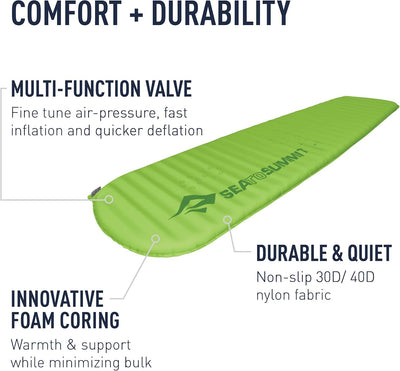 Sea to Summit Comfort Light Self Inflating Mat - Shop  Self-inflating Pads at  Trekaline