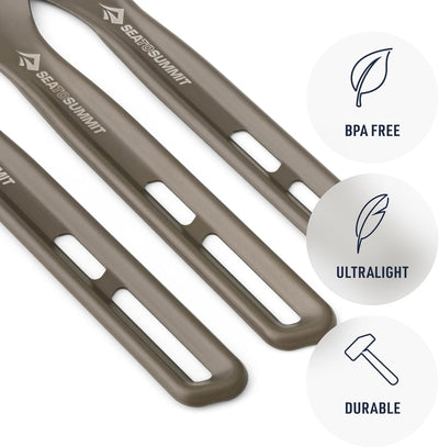 Sea to Summit Frontier Ultralight Cutlery Set - Shop  Camping Utensil Sets at  Trekaline