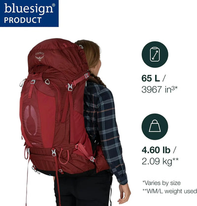 Osprey Aura AG 65 Backpacking Pack - Women - Shop  Backpacking Packs at  Trekaline