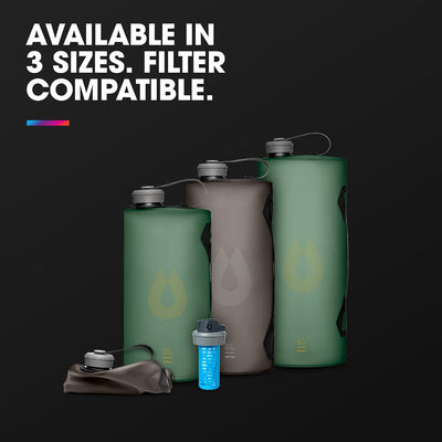 HydraPak Seeker 4L Water Storage Mammoth