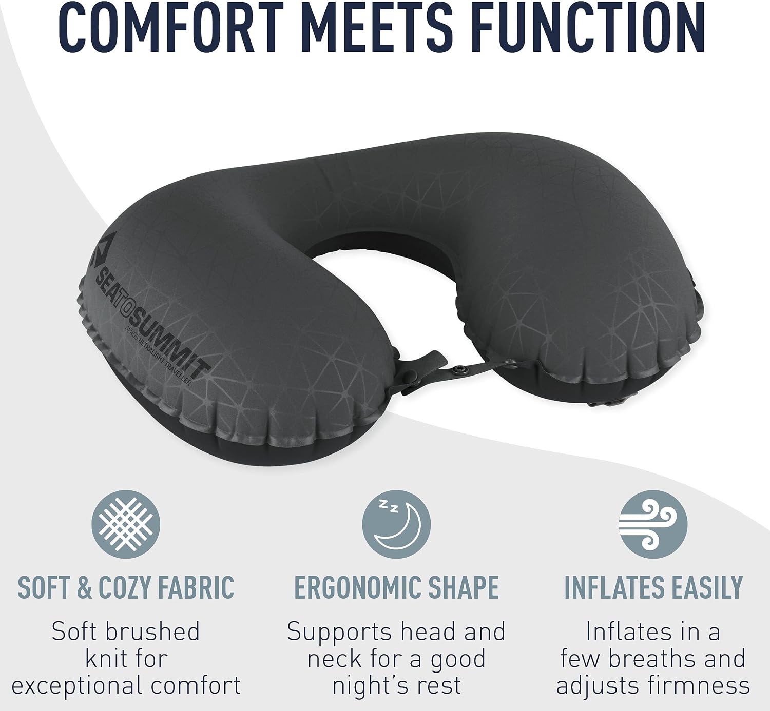 Sea to Summit Aeros Ultralight Traveller Pillow - Shop  Travel Pillows at  Trekaline