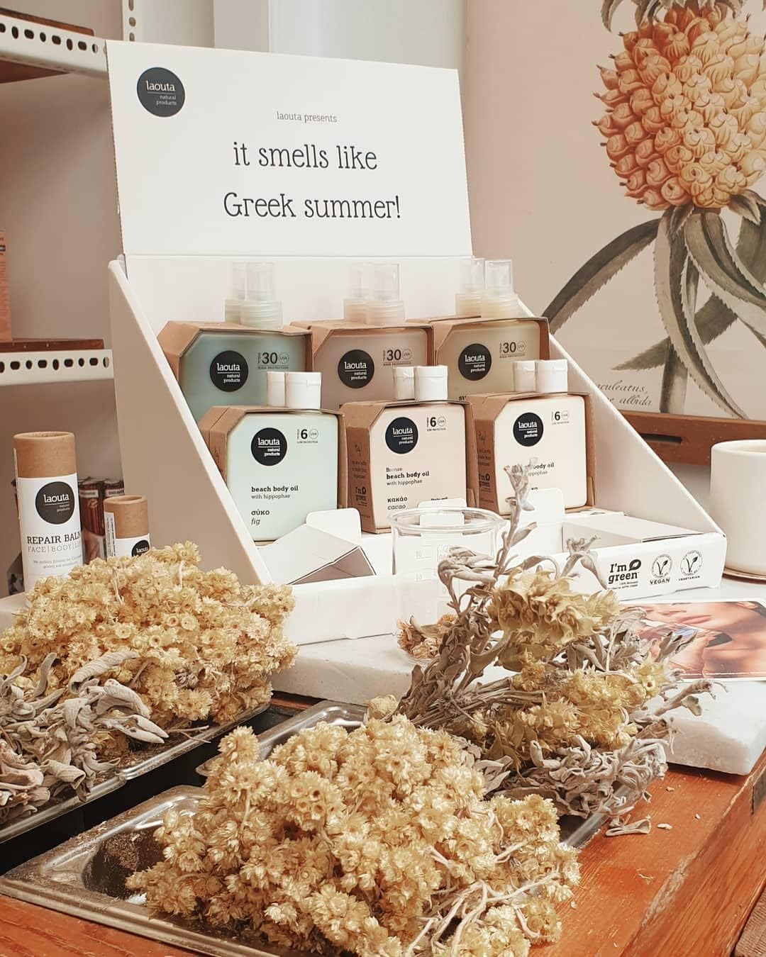 Laouta Mastic Beach Body Oil with Hippophae