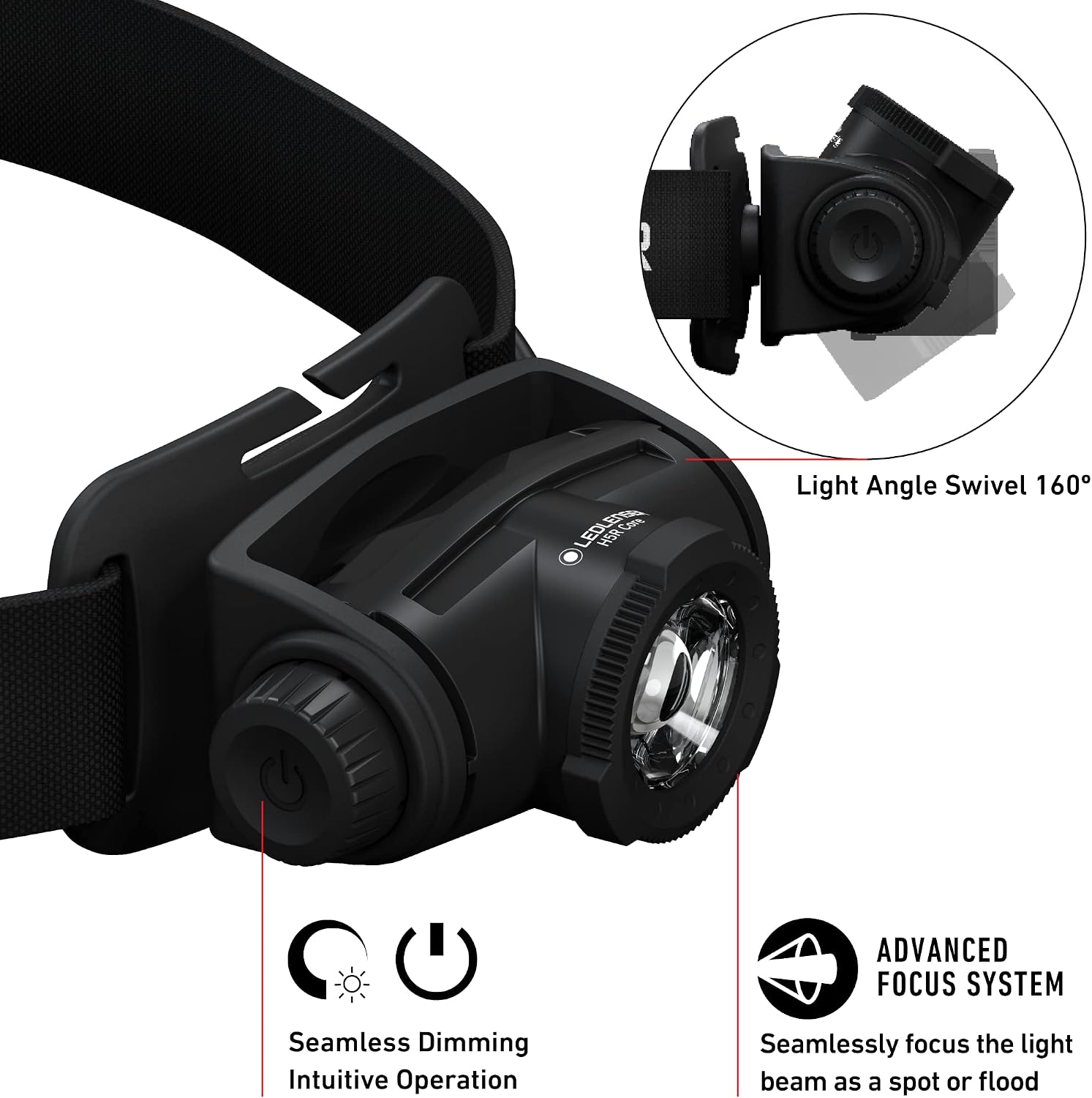 Ledlenser H5R Core Edition Rechargeable Headlamp - Shop  LED Headlamps at  Trekaline