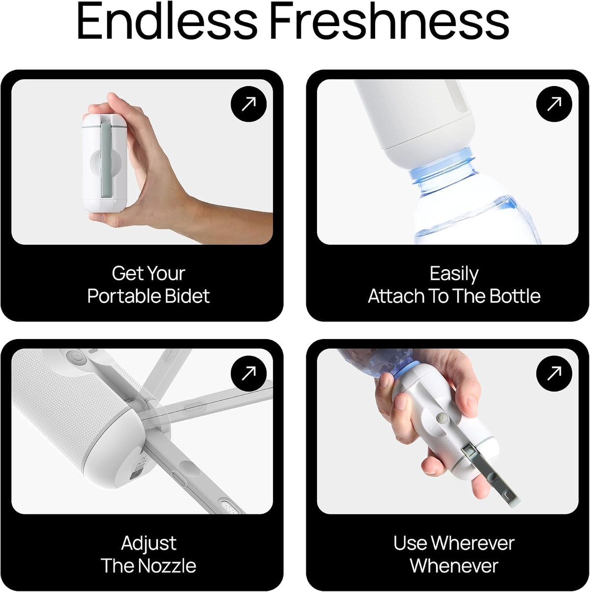 Hygiene Collective Mist Portable Bidet - Shop  Camp Toilets at  Trekaline