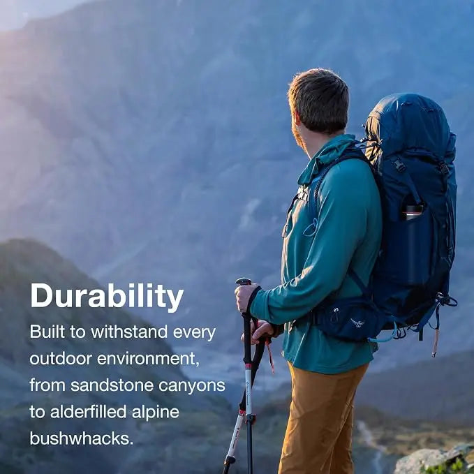 Osprey Kestrel 38 Backpacking Pack - Men - Shop  Backpacking Packs at  Trekaline