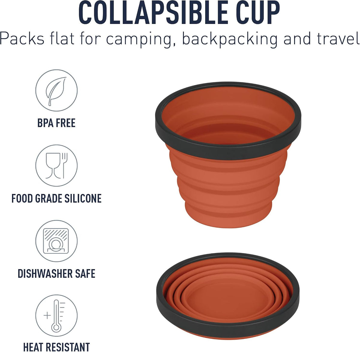 Sea to Summit X-Mug Collapsible Mug 16 oz - Shop  Camping Mugs at  Trekaline