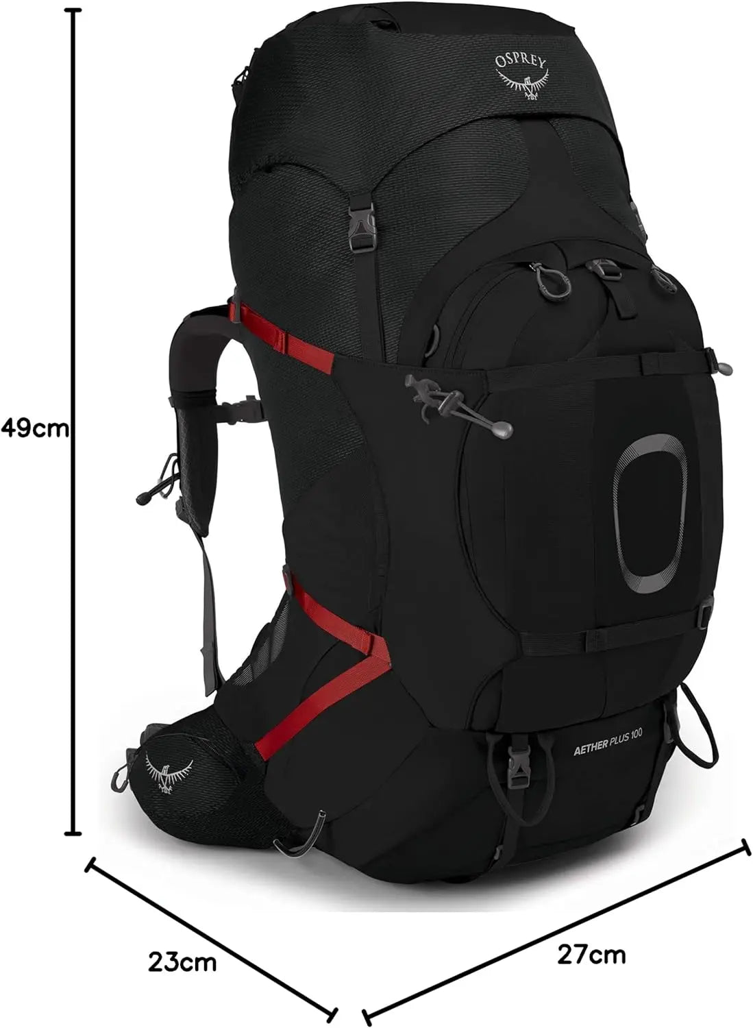 Osprey Aether Plus 100 Backpacking Pack - Men - Shop  Backpacking Packs at  Trekaline