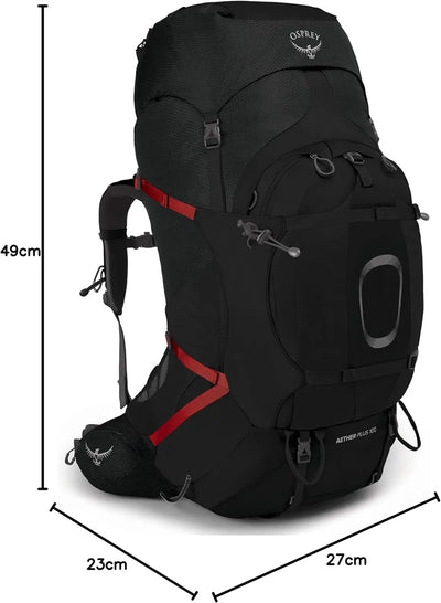Osprey Aether Plus 100 Backpacking Pack - Men - Shop  Backpacking Packs at  Trekaline