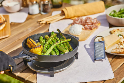 Ooni Round Cast Iron Skillet Pan - Shop  Campfire Cookware at  Trekaline