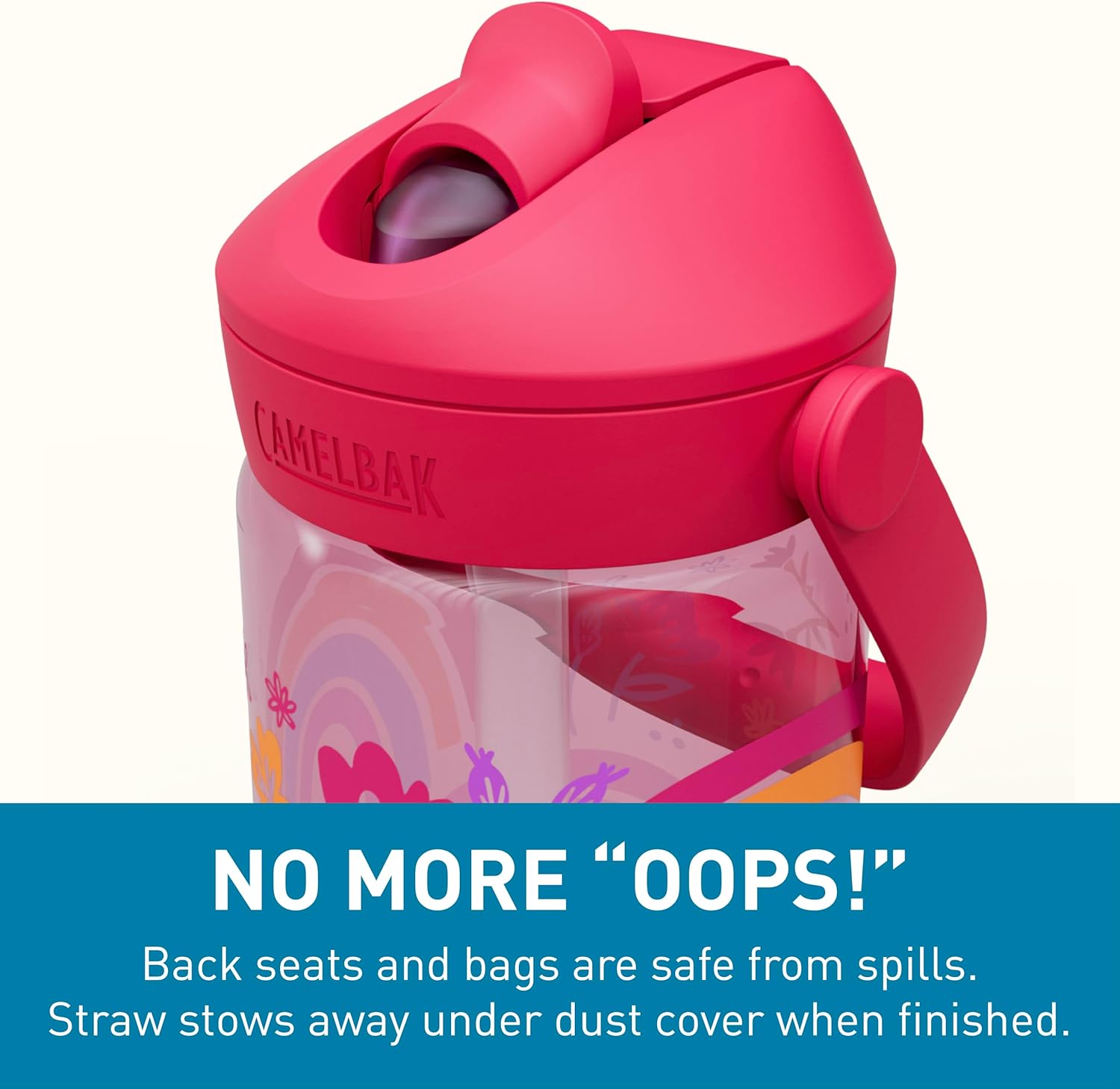 Camelbak Thrive Flip Straw Bottle 14 oz -Kids - Shop  Water Bottles at  Trekaline