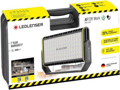 Ledlenser AF12R Work Rechargeable Floodlight - Shop  Outdoor Lighting at  Trekaline