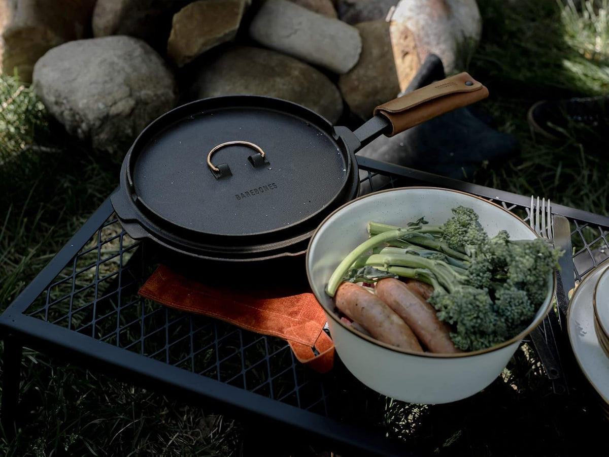 Barebones All in One Cast Iron Skillet - Shop  Frying Pans at  Trekaline
