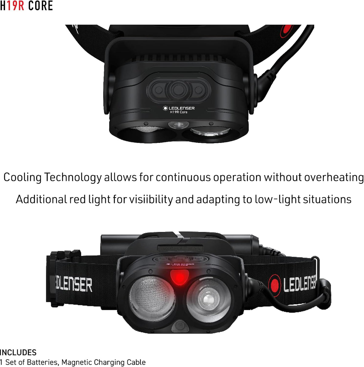 Ledlenser H19R Core Edition Rechargeable Headlamp - Shop  LED Headlamps at  Trekaline