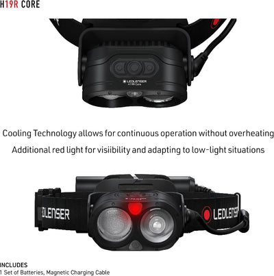 Ledlenser H19R Core Edition Rechargeable Headlamp - Shop  LED Headlamps at  Trekaline