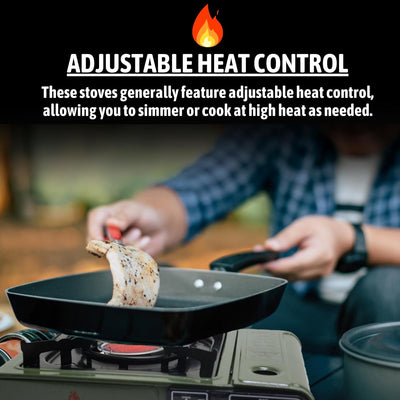 Flamekraft Portable Gas Stove with Ceramic Burner - Shop  Camp Stoves at  Trekaline