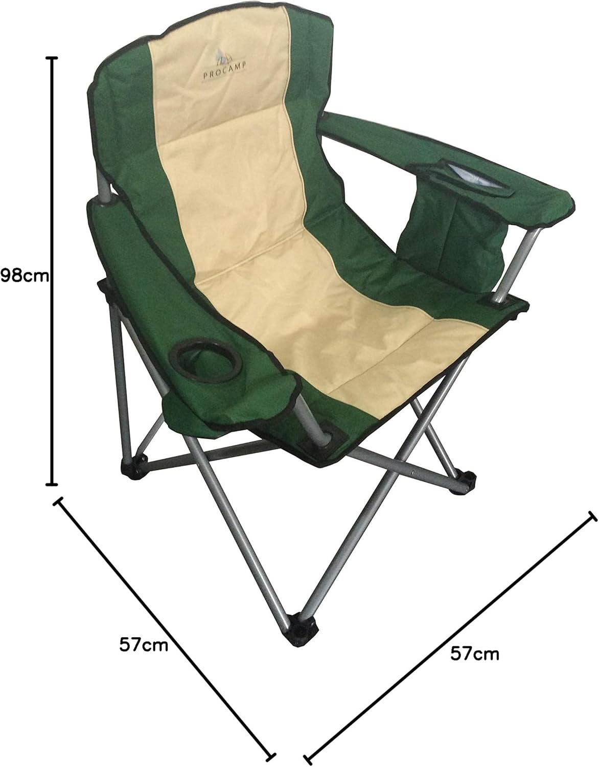 Procamp Padded Folding Quad Chair - Shop  Camp Chairs at  Trekaline