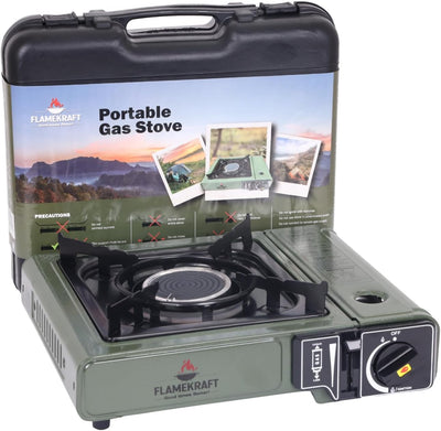 Flamekraft Portable Gas Stove with Ceramic Burner - Shop  Camp Stoves at  Trekaline