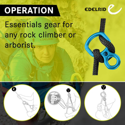 Edelrid Bud Figure 8 Aluminum Descender