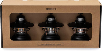 Edison Mini Lantern - 3 Pack - Shop  Electric Lanterns at  Trekaline