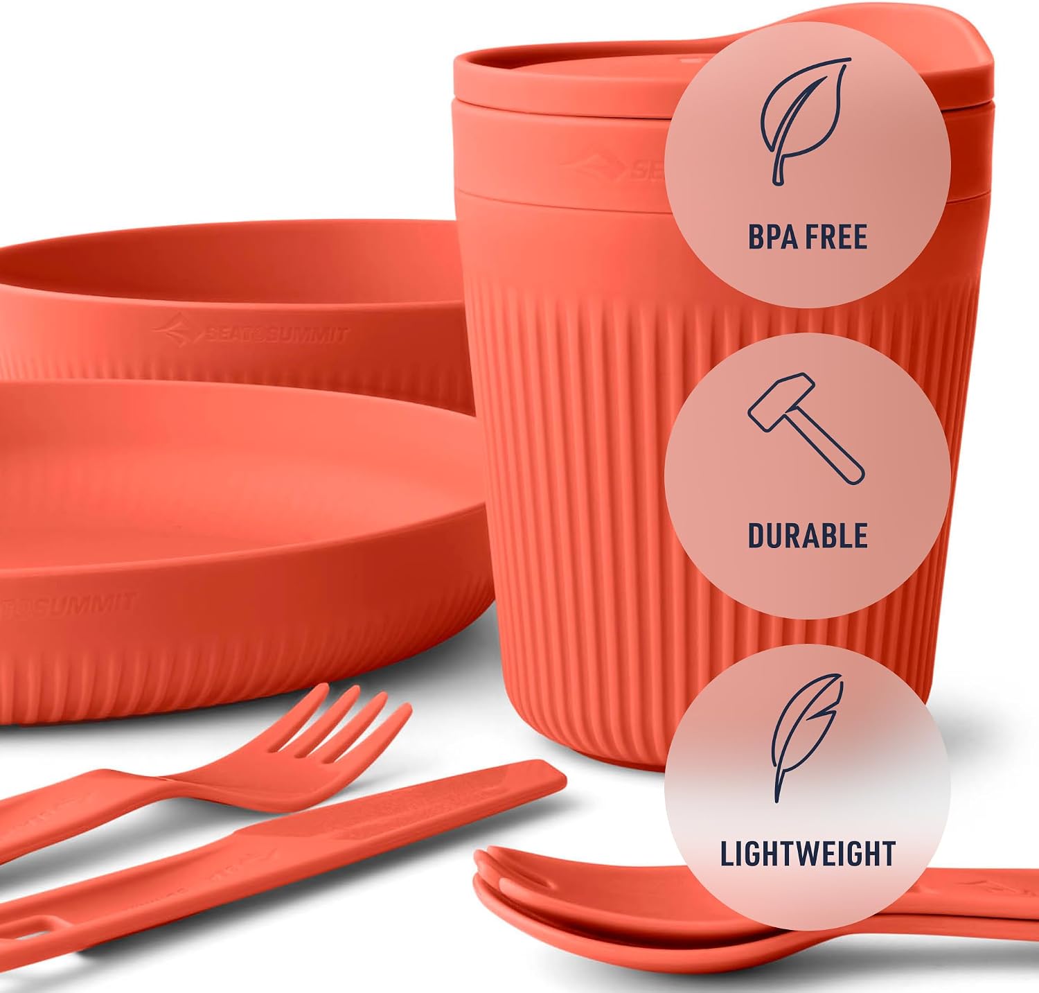 Sea to Summit Passage Dinnerware Set 7 Piece - Shop  Camping Utensil Sets at  Trekaline