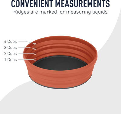 Sea to Summit XL-Bowl Collapsible Camping Bowl - Shop  Camping Bowls at  Trekaline