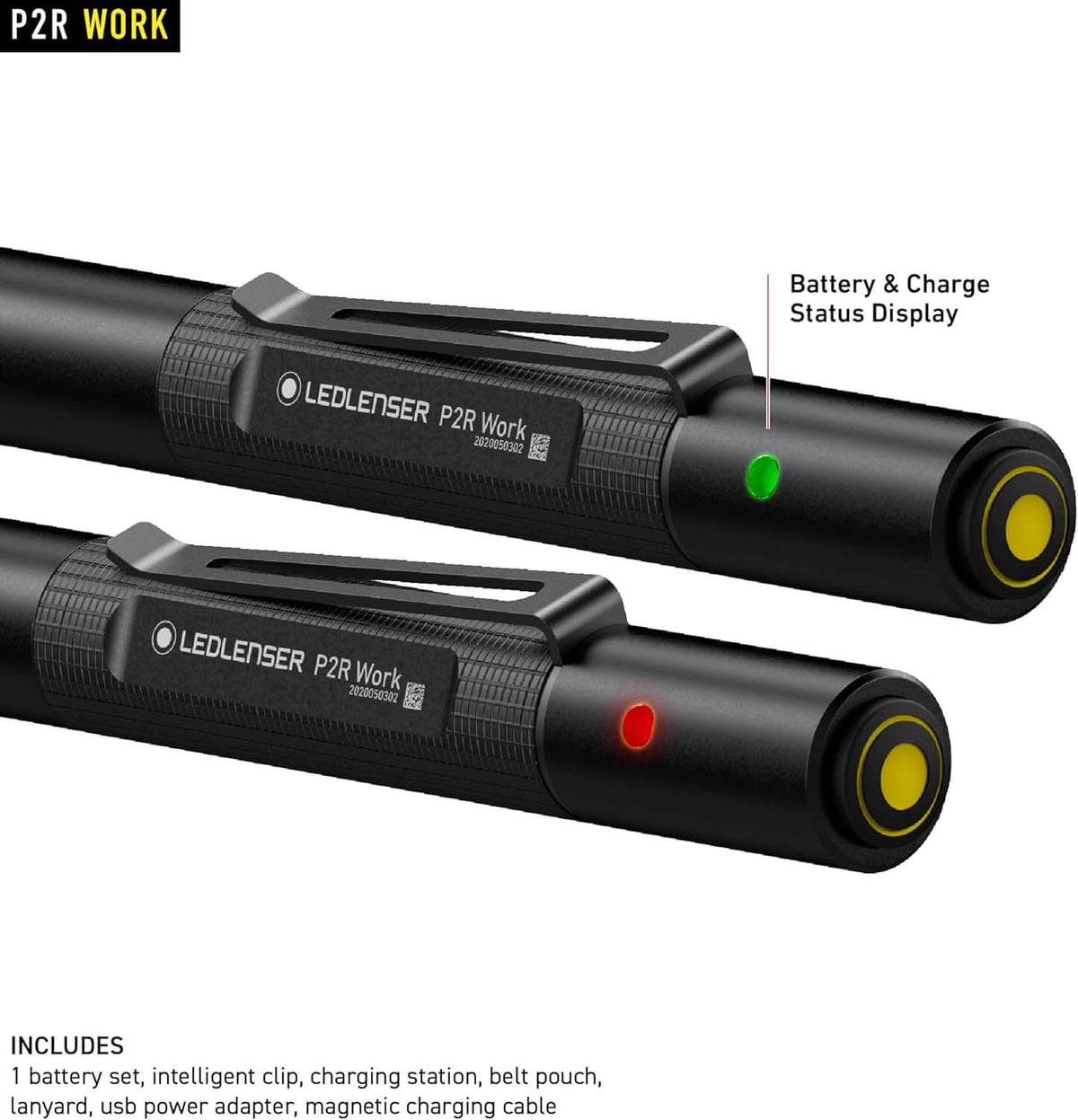 Ledlenser P2R Work Rechargeable Flashlight