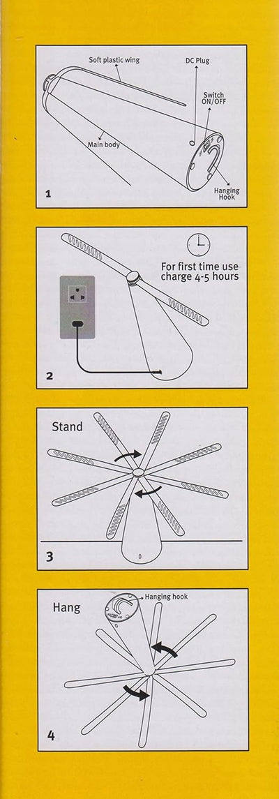 STV Zero In Fly Go USB Rechargeable Fan Repeller