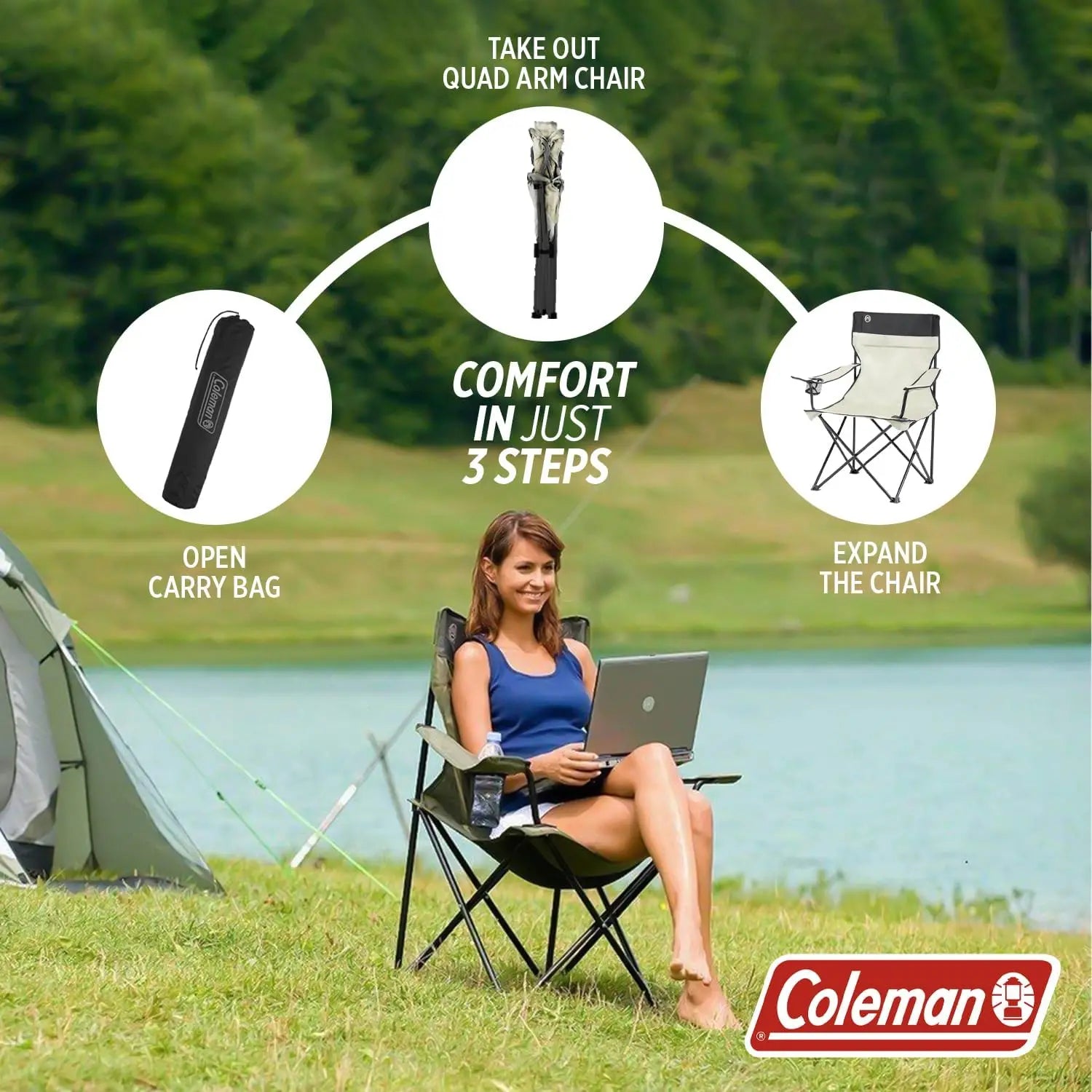 Standard Quad Chair - Shop  Camp Chairs at  Trekaline