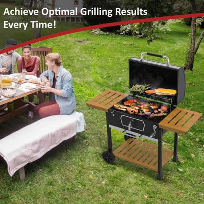 Royal Gourmet Deluxe 30-Inch Charcoal Grill