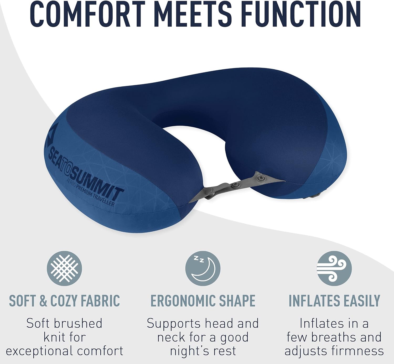 Sea to Summit Aeros Premium Traveller Pillow - Shop  Camp Pillows at  Trekaline