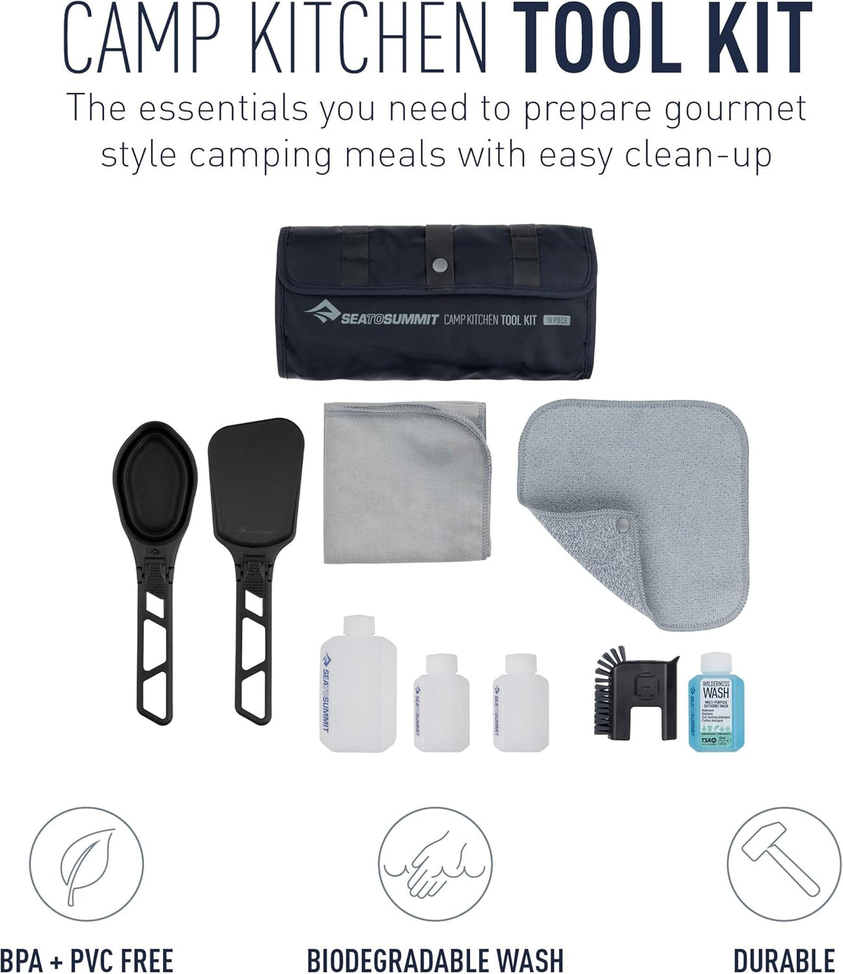 Sea to Summit Camp Kitchen Tool Kit Camp Utensil Kit