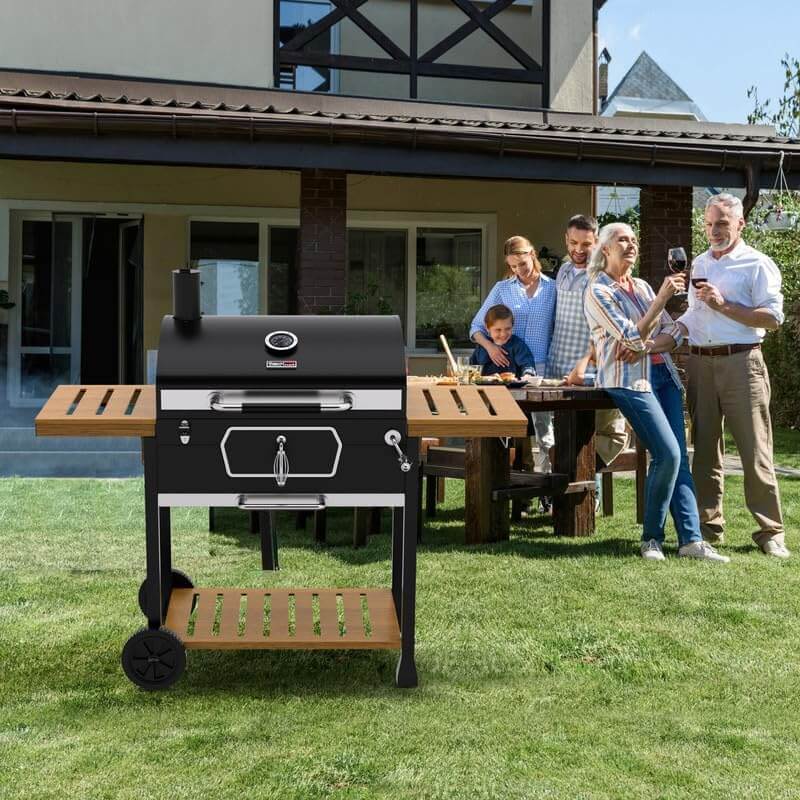 Royal Gourmet Deluxe 30-Inch Charcoal Grill