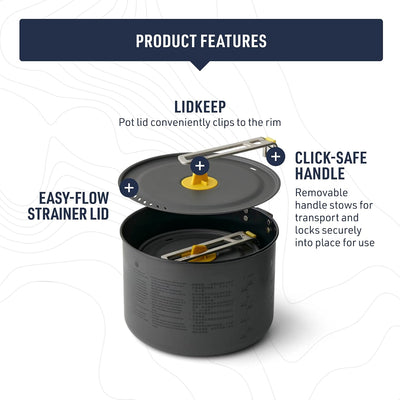 Sea to Summit Frontier Ultralight Two Pot Set - Shop  Cook Pots at  Trekaline