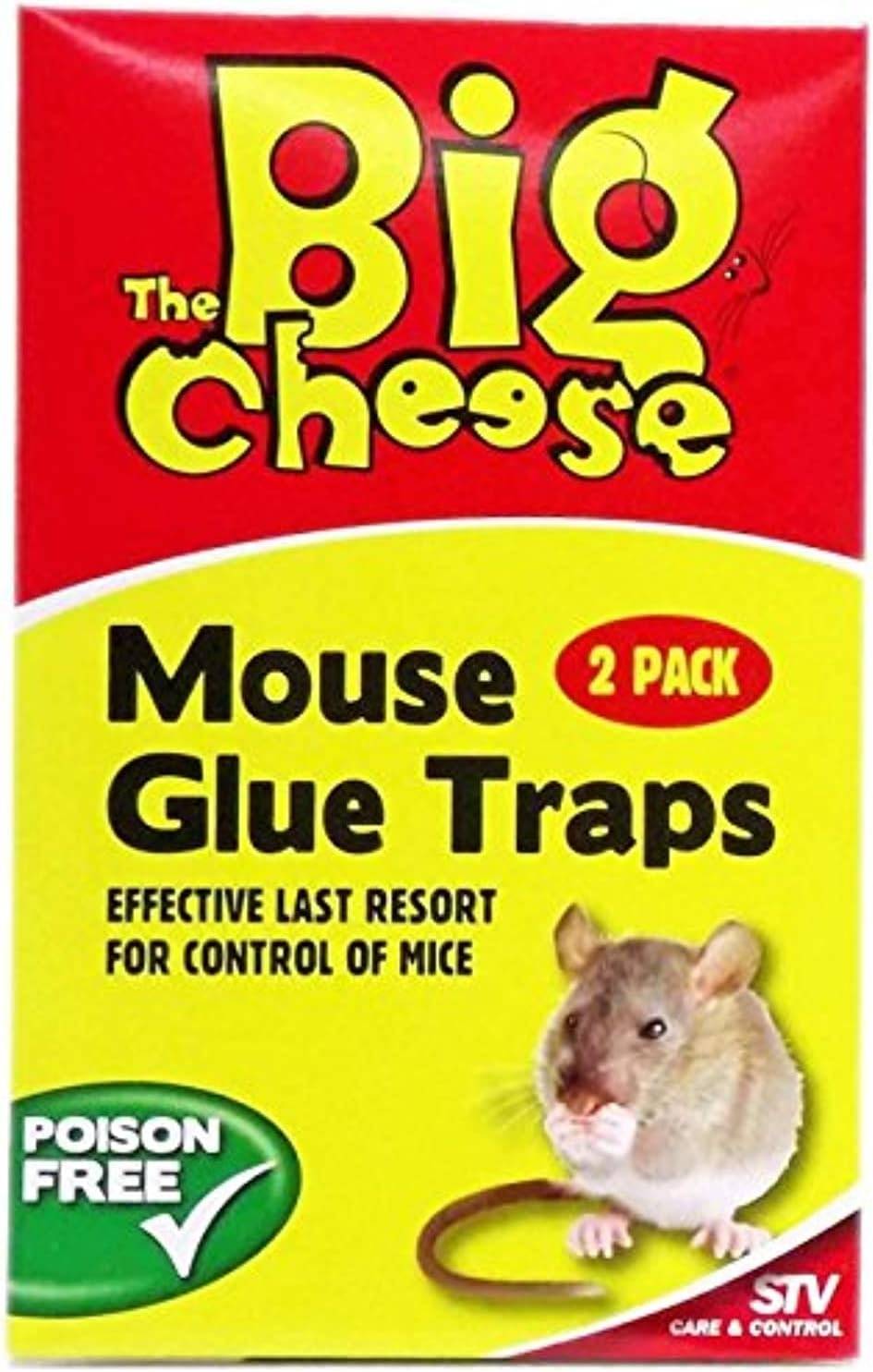 STV Mouse Glue Traps 2-Pack