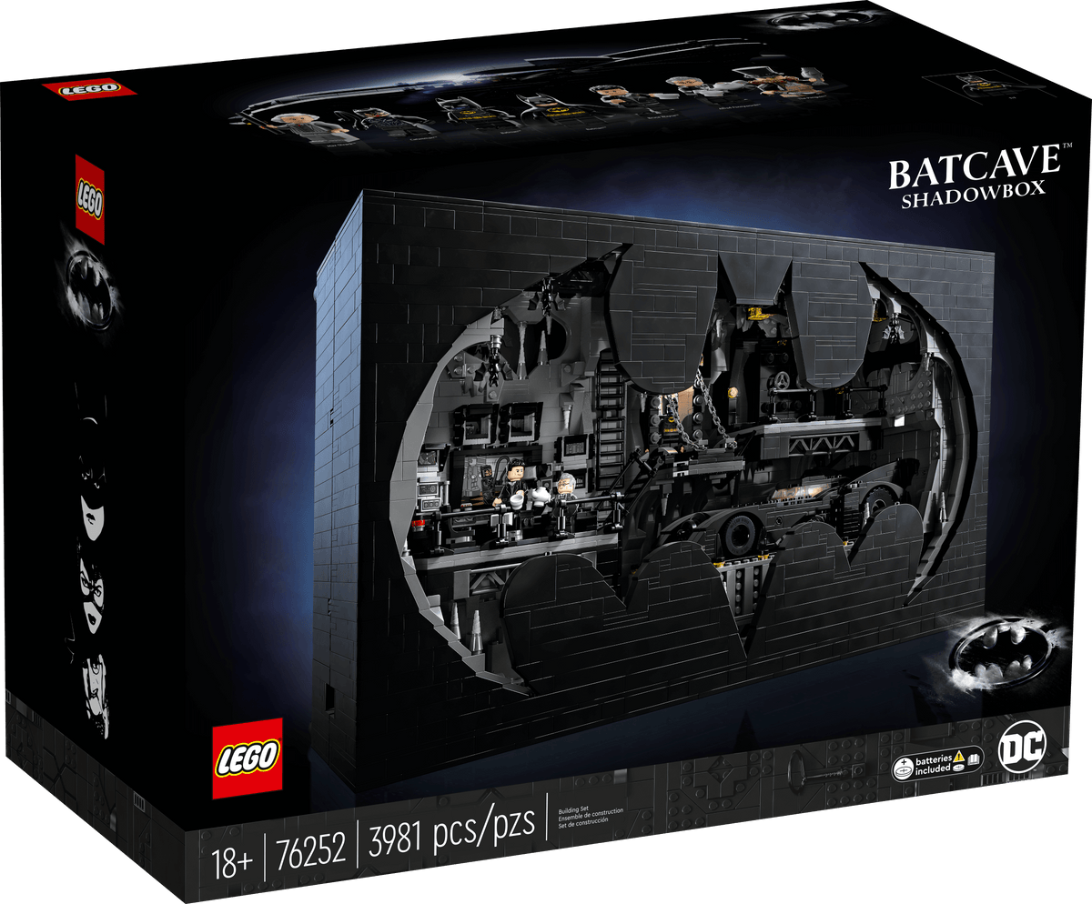 LEGO Batcave Shadow Box Building Set - Shop  Indoor Toys at  Trekaline