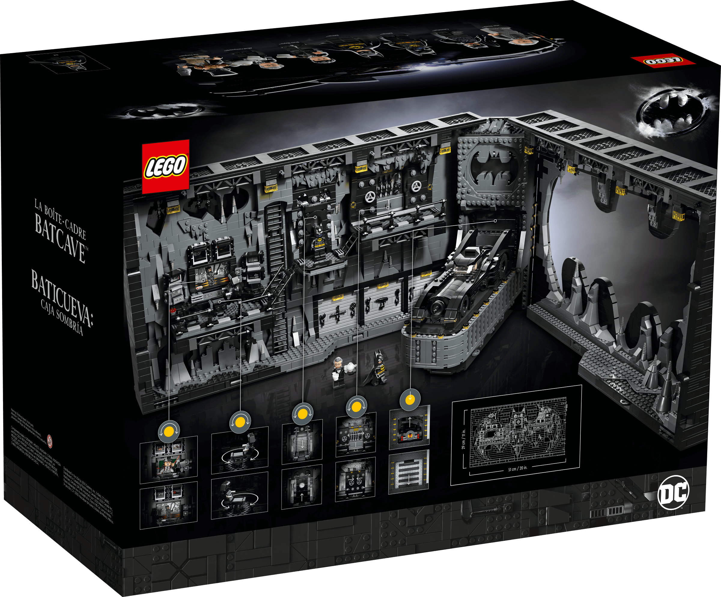LEGO Batcave Shadow Box Building Set - Shop  Indoor Toys at  Trekaline