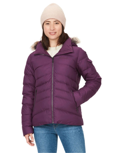 Front view of women's Marmot Ithaca Jacket in black