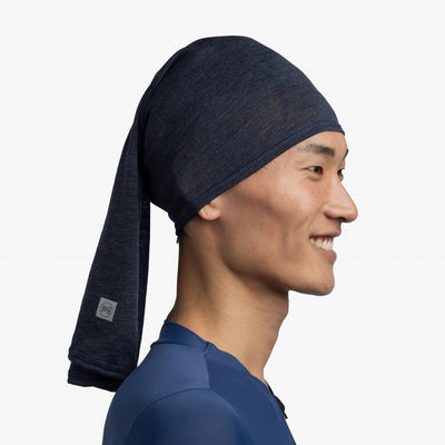 Buff Merino Lightweight Neckwear - Solid Night Blue
