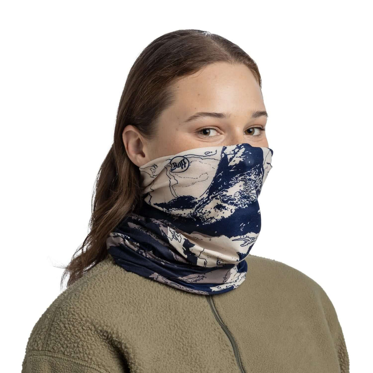 Buff Original EcoStretch Neckwear - Esyr Midnight Navy