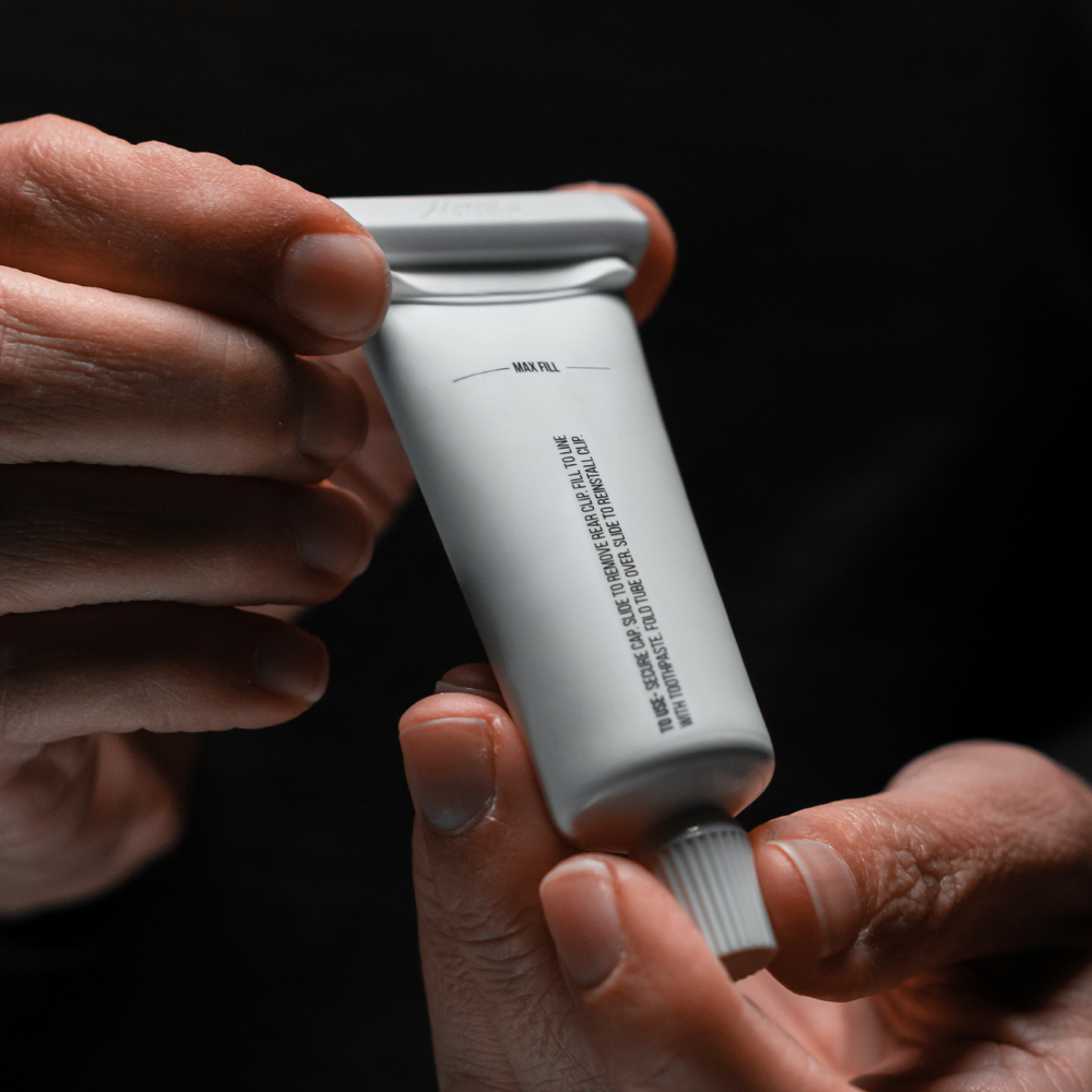 Refillable Toothpaste Tubes (2-Pack) - Shop  Squeeze Bottles at  Trekaline