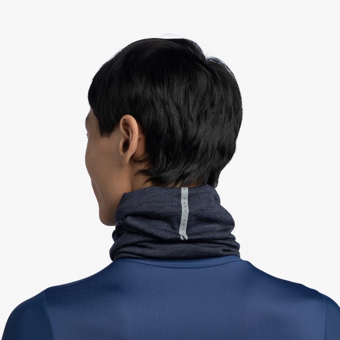 Buff Merino Lightweight Neckwear - Solid Night Blue