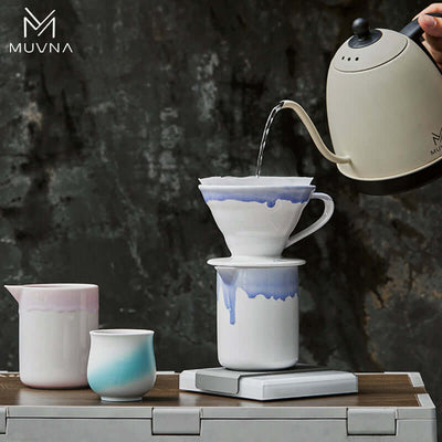 Muvna Manni Ceramic Pour Over Dripper Set V02
