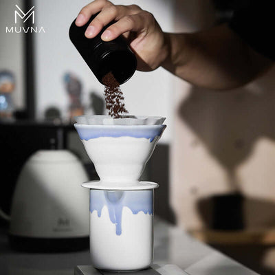 Muvna Manni Ceramic Pour Over Dripper Set V02
