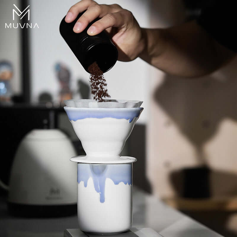 Muvna Manni Ceramic Pour Over Dripper Set V02