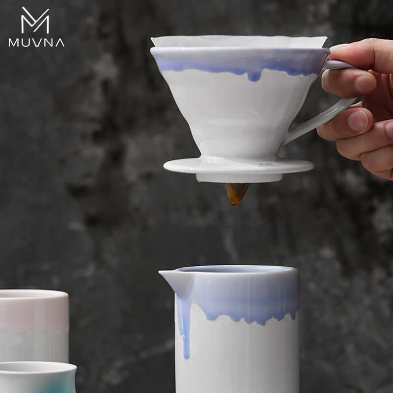 Muvna Manni Ceramic Pour Over Dripper Set V02