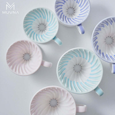 Muvna Manni Ceramic Pour Over Dripper Set V02